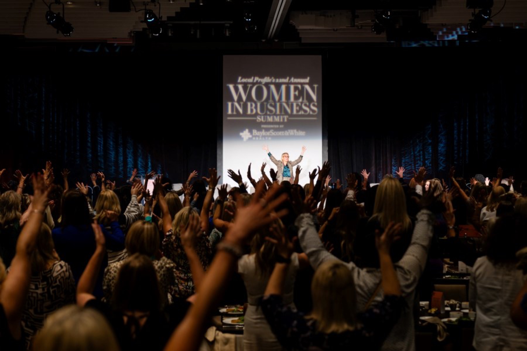 Women in Business Summit — full room energy
